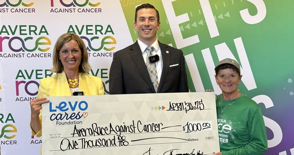 Levo proudly backs the Avera Race