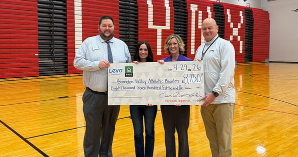 Levo Partners to Give to Brandon Valley Athletic Booster Club