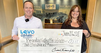 Check Presentation with Brandon Valley Boosters