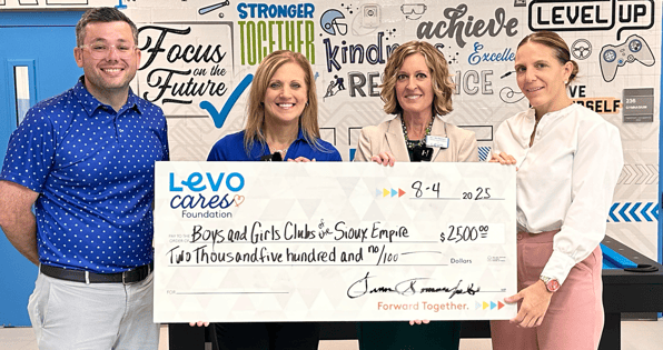 The Boys And Girls Club Check Presentation