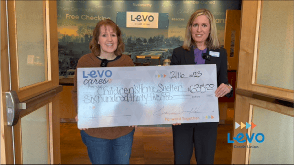 Levo Donates To The Children's Home Shelter