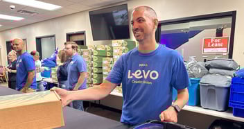 Levo Volunteer Giving Back