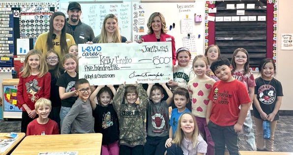 Levo supports a teacher at Liberty Elementary