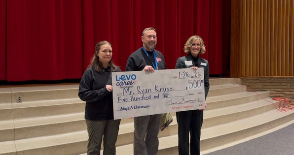 Sioux Falls teacher awarded $500 through Levo's Adopt A Classroom 
