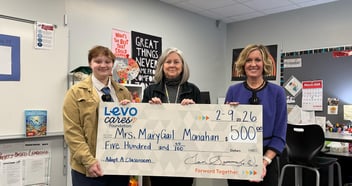 Levo Awards Sioux Falls Teacher $500