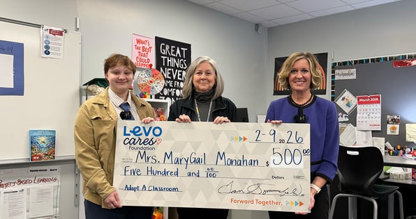 Levo Awards Sioux Falls Teacher $500