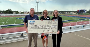 Levo Credit Union supports Bishop O'Gorman Booster Club