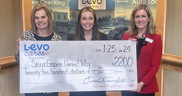 Sioux Empire United Way Check Presentation
