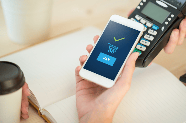 Phone at card reader
