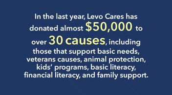 Levo Cares Donations