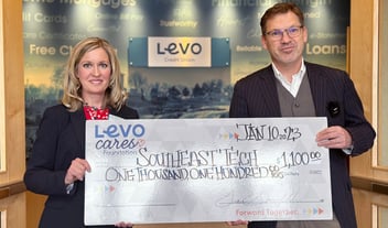 Southeast Technical Institute Donation from Levo Credit Union