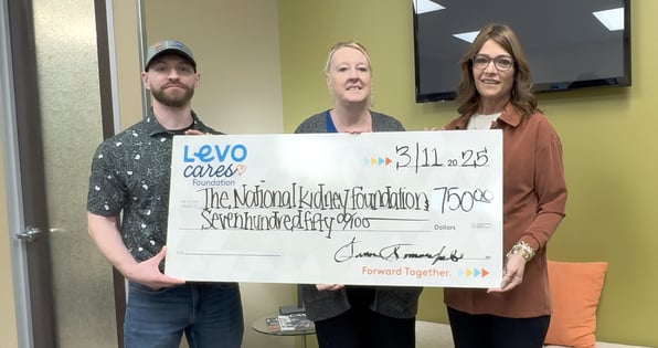 Levo is thrilled to back the National Kidney Foundation