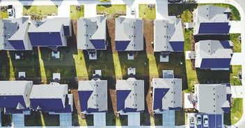 Line of houses